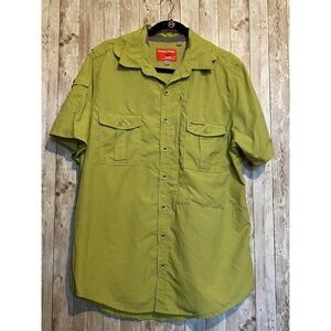 Men's Graghoppers Nosilife Insect Repellant Shirt Outdoor Hiking Size Large